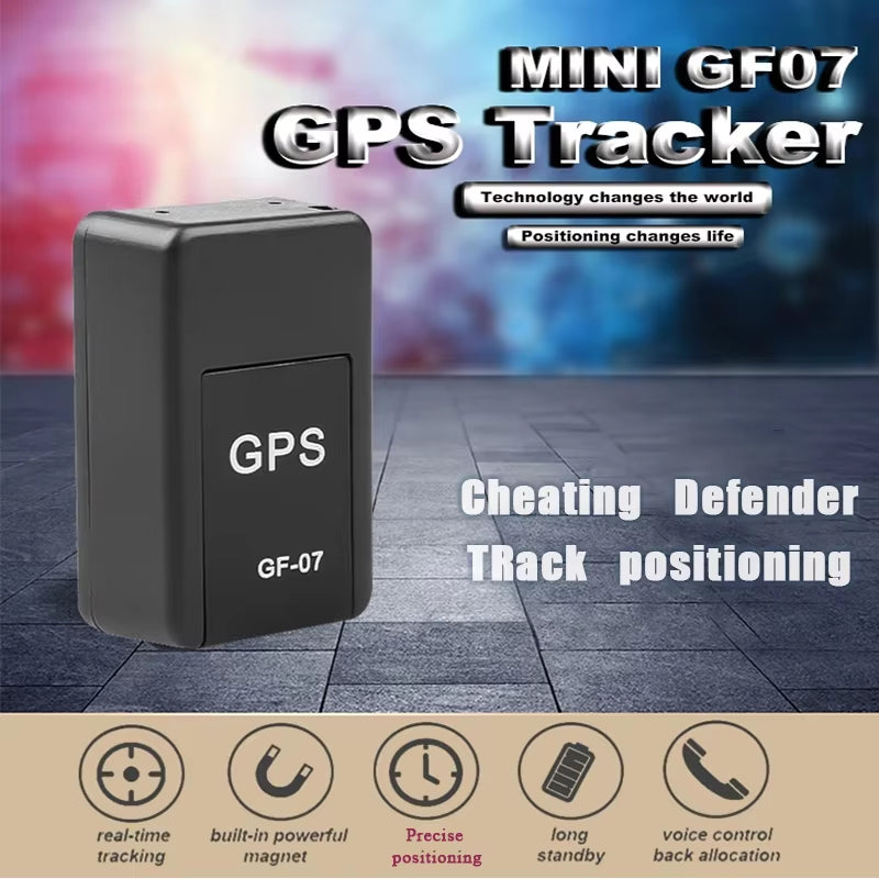 Mini Gf-07 Gps Tracker Car Bike Bicycle Pets Children Real Time Tracking Positioner Strong Magnetic Anti-Lost Locator